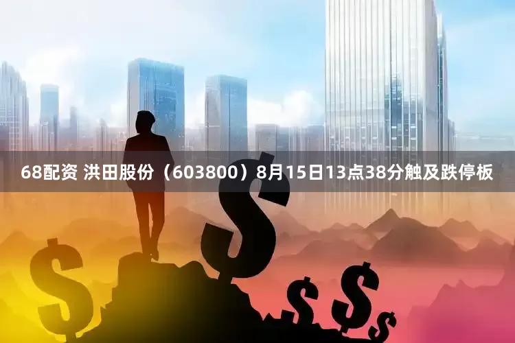 68配资 洪田股份（603800）8月15日13点38分触及跌停板