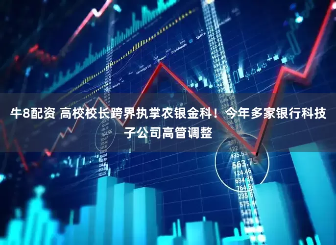 牛8配资 高校校长跨界执掌农银金科！今年多家银行科技子公司高管调整